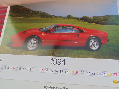 Calendrier Ferrari Agip 1974-1994 | Acheter sur