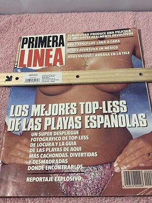 Revista PRIMERA LINEA #88  Los Mejores Top-less De Las Playas Españolas (1992)