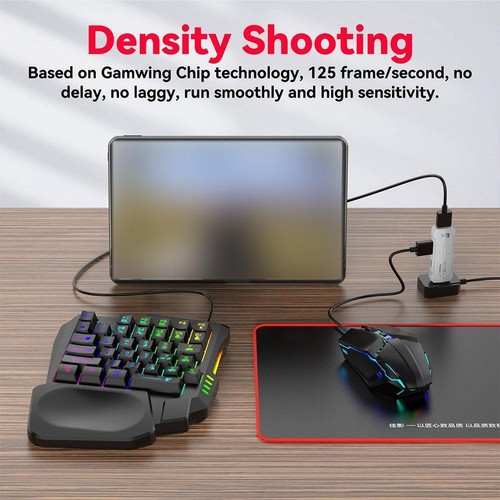 Mobile Controller Gaming Keyboard Mouse Converter For Android Harmonyos K6N8 - Picture 6 of 12