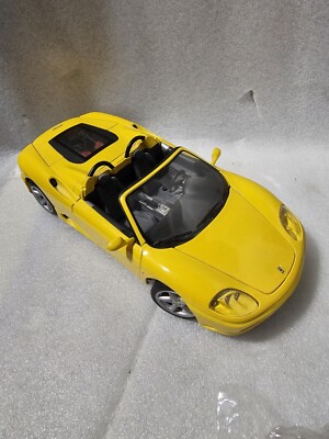 Hot Wheels 100% Ferrari 360 Spider 1:18 Yellow HTF | eBay