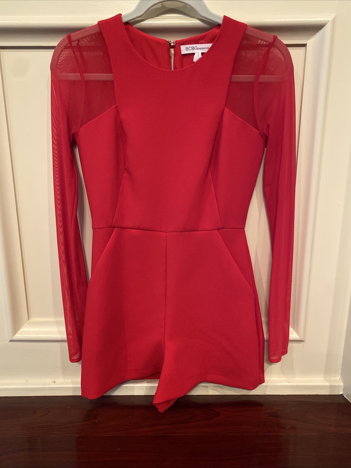 BCBGeneration Red Romper Size 0 - image 1