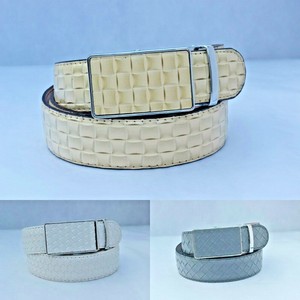 white designer belts mens