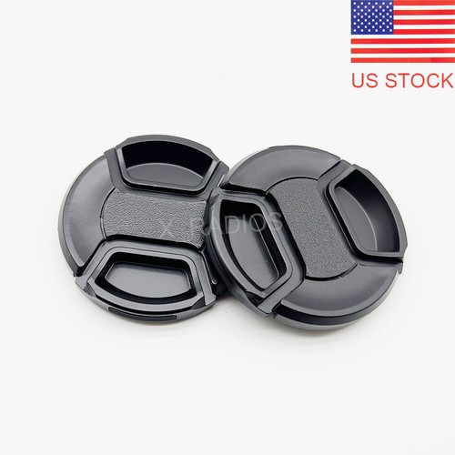 4 pcs 58mm Plastic Snap-On Front Lens Cap Cover for Canon Nikon SLR DSLR Camera - Picture 6 of 10