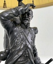 Le Retour (The Return) Table Lamp heavy bronze With No  Shade