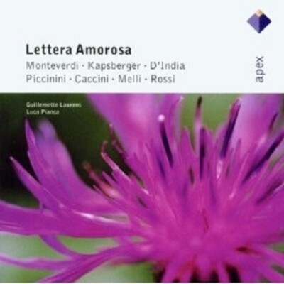 GUILLEMETTE/PIANCA,L. LAURENS - LETTERA AMOROSA CD NEW