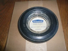 B.F. Goodrich Silvertown 770  Oaks Planrt Safety Award Tire Ashtray - Vintage