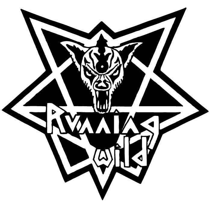 Running Wild VINYL DECAL Heavy Metal 70s 80s Under Jolly  display picture 3