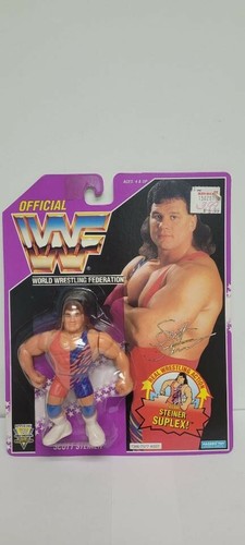 HASBRO WWF Scott Steiner WRESTLING FIGURE 1993 Pur...