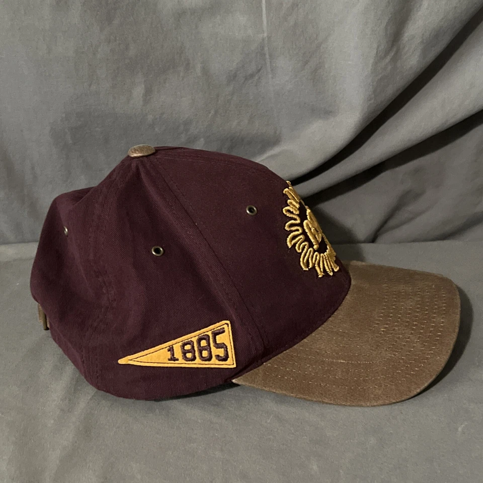 Zephyr Golf Hat Arizona State Sun Devils ASU Dad Cap Baseball Leather Brim 1885 - Image 2 of 4