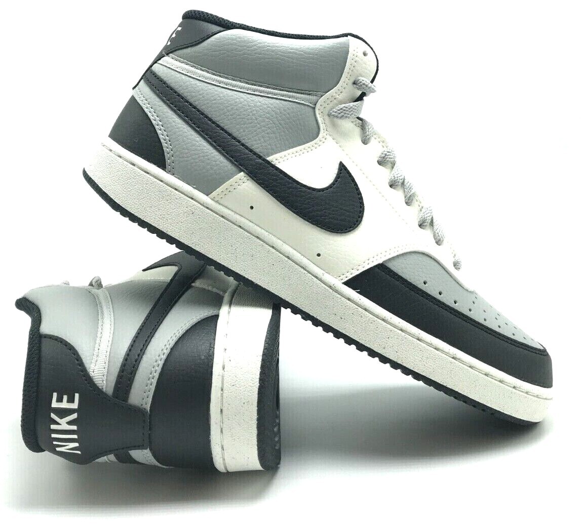 NEW* MEN Nike Court Vision Mid NN LT SMOKE GREY (DN3577 002
