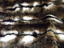 Animal Fun Faux Fur Fabric Material - REINDEER