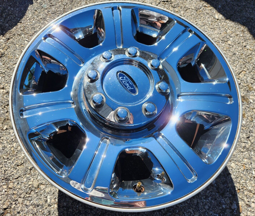Ford Chrome F250SD Pickup F350SD OEM Wheel 20” Original Factory Rim 3892 - Picture 4 of 6