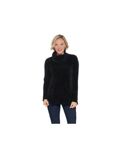 H by Halston Chenille Turtleneck 