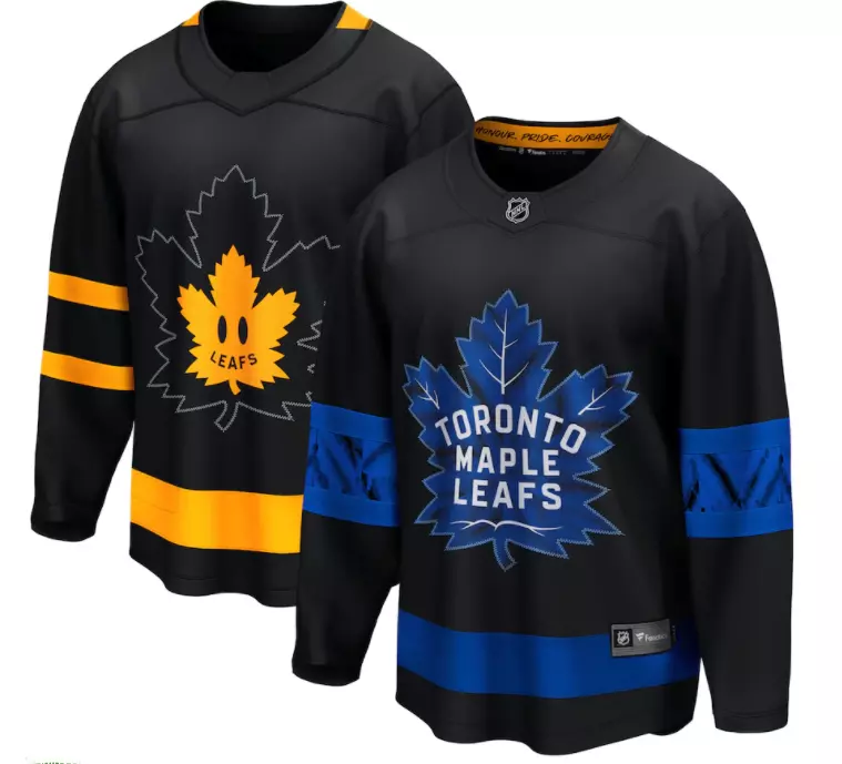 Adidas Authentic Reversible Toronto Maple Leafs x drew house Alternate  Jersey