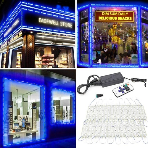 Blue 20-400pcs 5050 5054 SMD LED Module Light Storefront Window Letter Sign Lamp - Picture 16 of 27