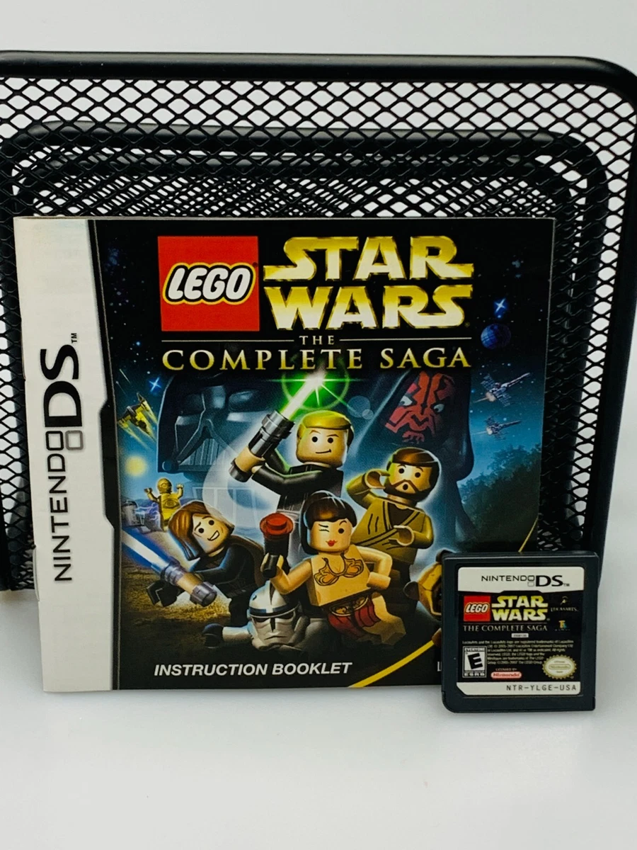 Helligdom vedholdende tæt LEGO STAR WARS The Complete Saga Nintendo DS Game with Instruction Booklet  | eBay