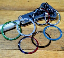 Aluminium Bezel Insert For Seiko 5 Sports SRPD  SKX007/009 Watches Insert