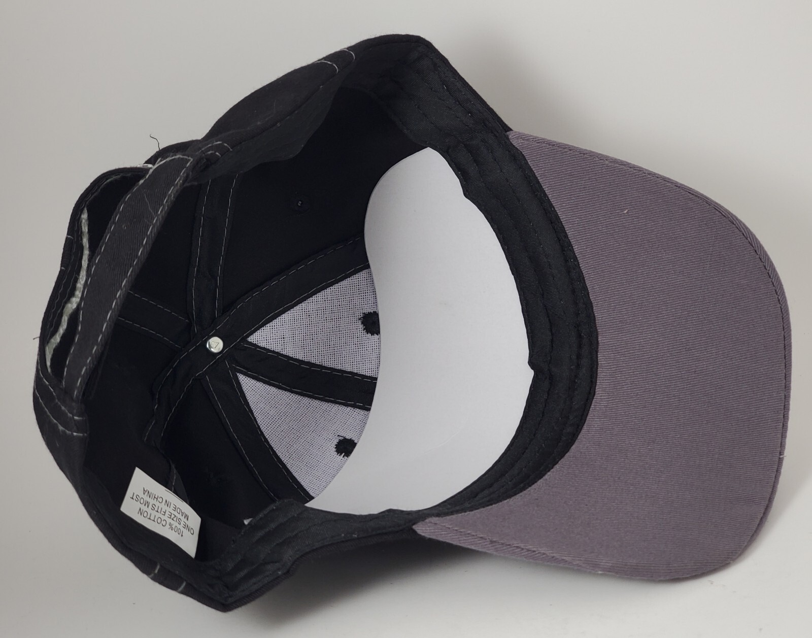 Counteract Black Baseball Cap Adjustable Hook And… - image 8