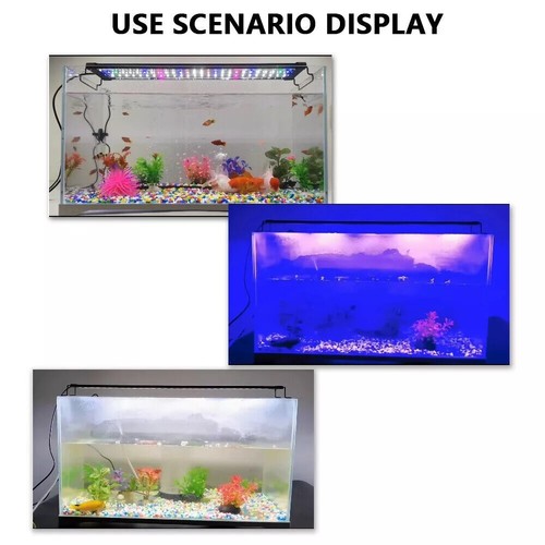 UK Aquarium Fish Tank LED Light Over-Head Full Spectrum Plant Lighting Lamp - Picture 6 of 20