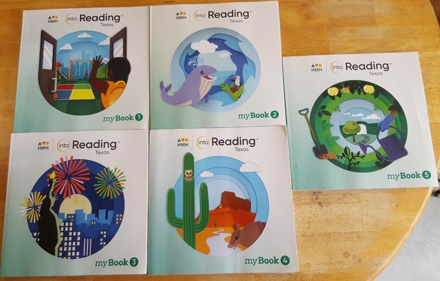 HMH Into Reading Texas Grade 1 MyBook 2020 1 5 New 5 Books Kids Hmh into reading texas grade 1 mybook 2020 1 5 new 5 books kids