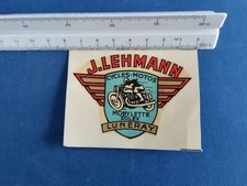 Vélosolex  mobylette chromo transfert magasin à Luneray Authentique années 60