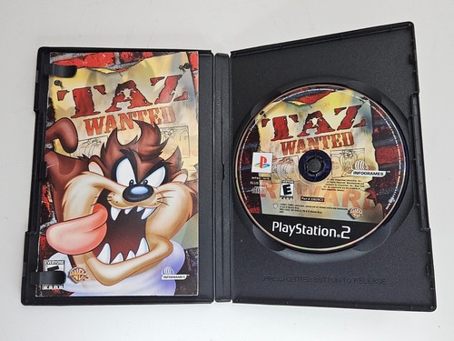Taz: Wanted PS2 (Sony PlayStation 2) CIB Completo Looney Tunes Toons Bugs Bunny - Imagen 4 de 8