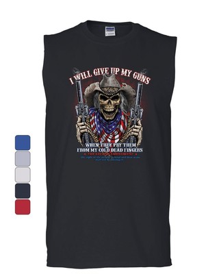 Guns Lubricated with Tears of Liberals Muscle Shirt 2nd Amendment Sleeveless