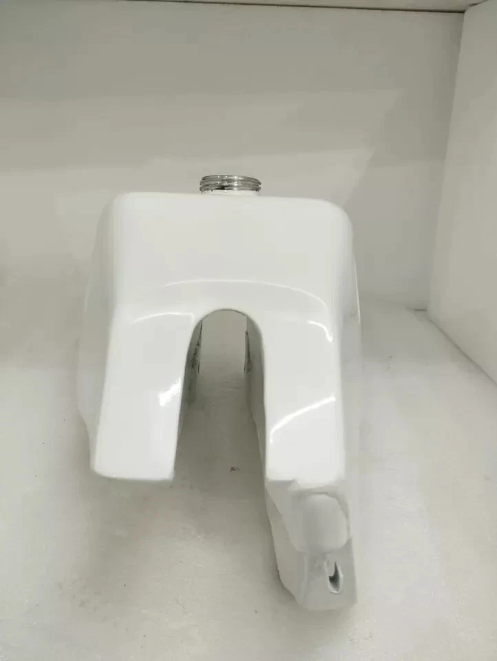 Husqvarna 1983 1984 AE500 WR250 WR500 Air Cooled White Aluminum Tank - Image 3 of 4