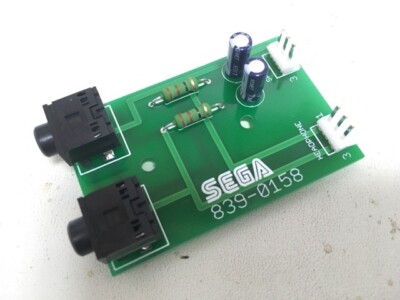 (1x) JNX Sega 839-0158 Reproduction Headphone Board AERO Table City Arcade