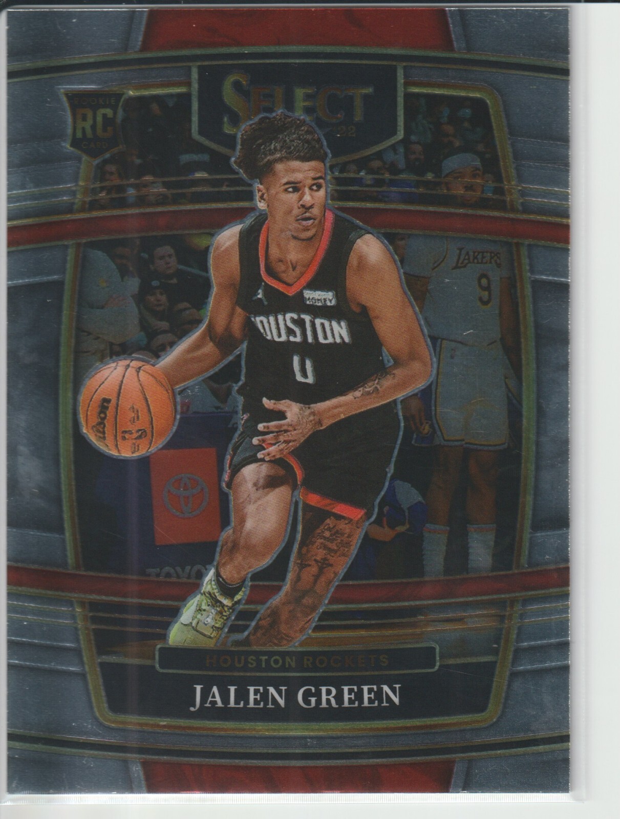 2021-22 Jalen Green (RC) Panini Select Basketball Concourse Silver Base #7