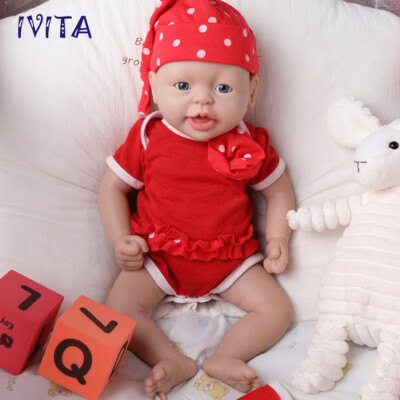 15'' Silikon Reborn Baby niedlicher Mädchen Puppe Floppy Doll