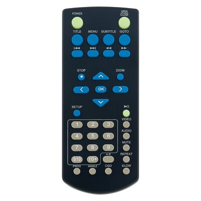 NEW CVD2216 Replace Remote for Capello Compact DVD Player CVD2216 CVD2216BLK