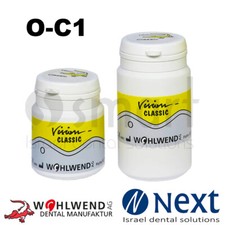 Dental lab ceramic porcelain Vision classic Wohlwend opaque 20/50 gr C1