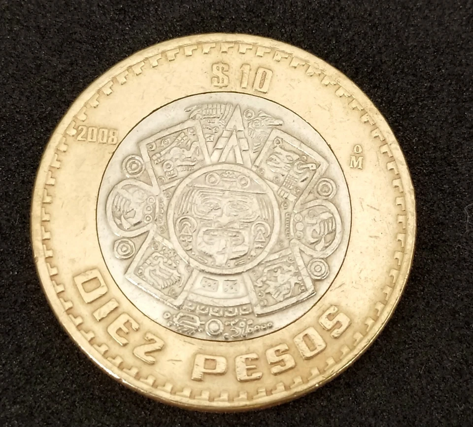 $5 Pesos Conmemorativa a la Revolucion Mexico 2008 Fco Villa y Alvaro Obregon - Image 4 of 4