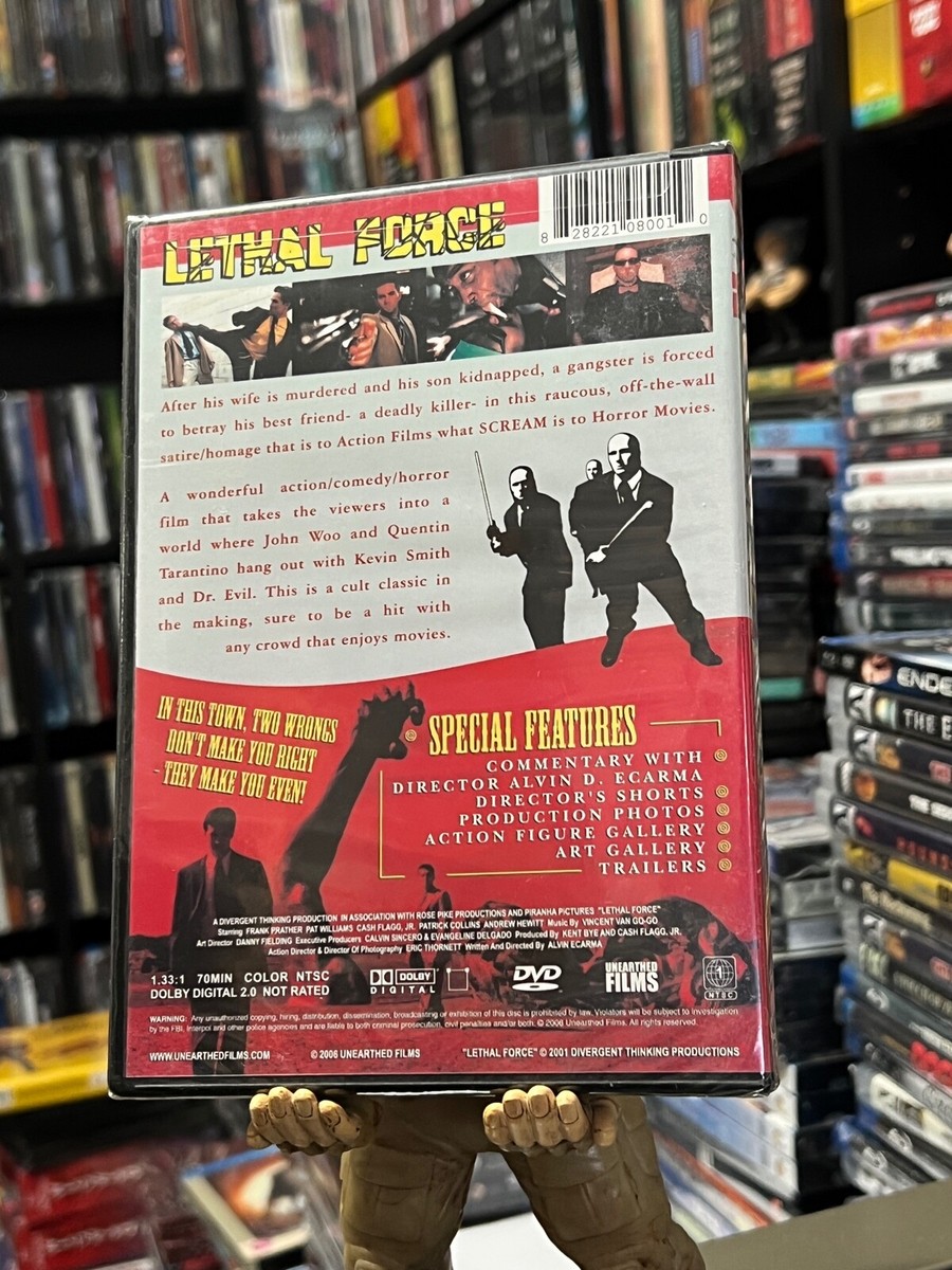 Lethal Force (DVD) Cash Flagg, Cindy Lou Sutters, UNEARTHED FILMS