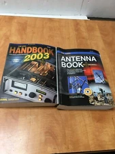 ARRL Antenna Book 21st Edition + ARRL 2003 Handbook  No CD ROMs