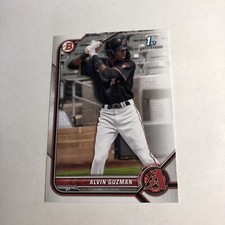 2022 Bowman Paper Prospect 1st Bowman Alvin Guzman #BP-18