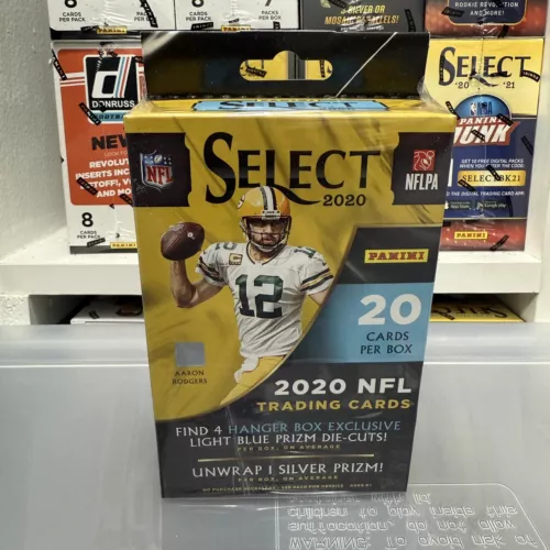 NEW 2020 Panini Select Football Hanger Sealed Box Light Blue Prizm