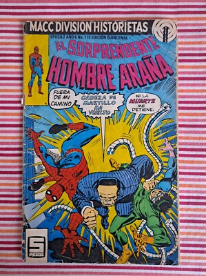 Amazing Spider-man 159 Mexican Edition Macc Division 1979 RARE