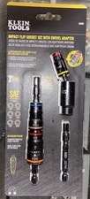 Klein Tools Impact Flip Socket Set With Swivel Adapter, 6 Pieces