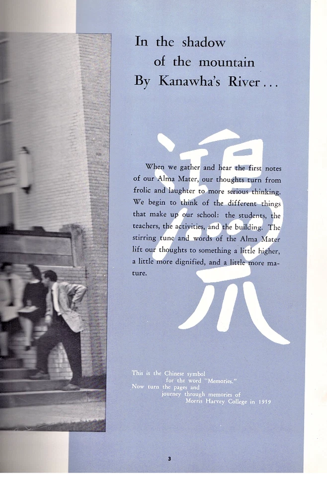 1959 Morris Harvey College Yearbook Charleston West Virginia HARVEYAN - Image 4 of 4