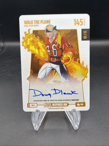2026 Bo Jackson Battle Arena `Griffey Set` Walk The Plank Fire Auto #13/50