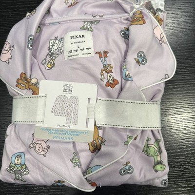 Disney Toy Story X Primark Long Sleeve Pyjama Set Size L New