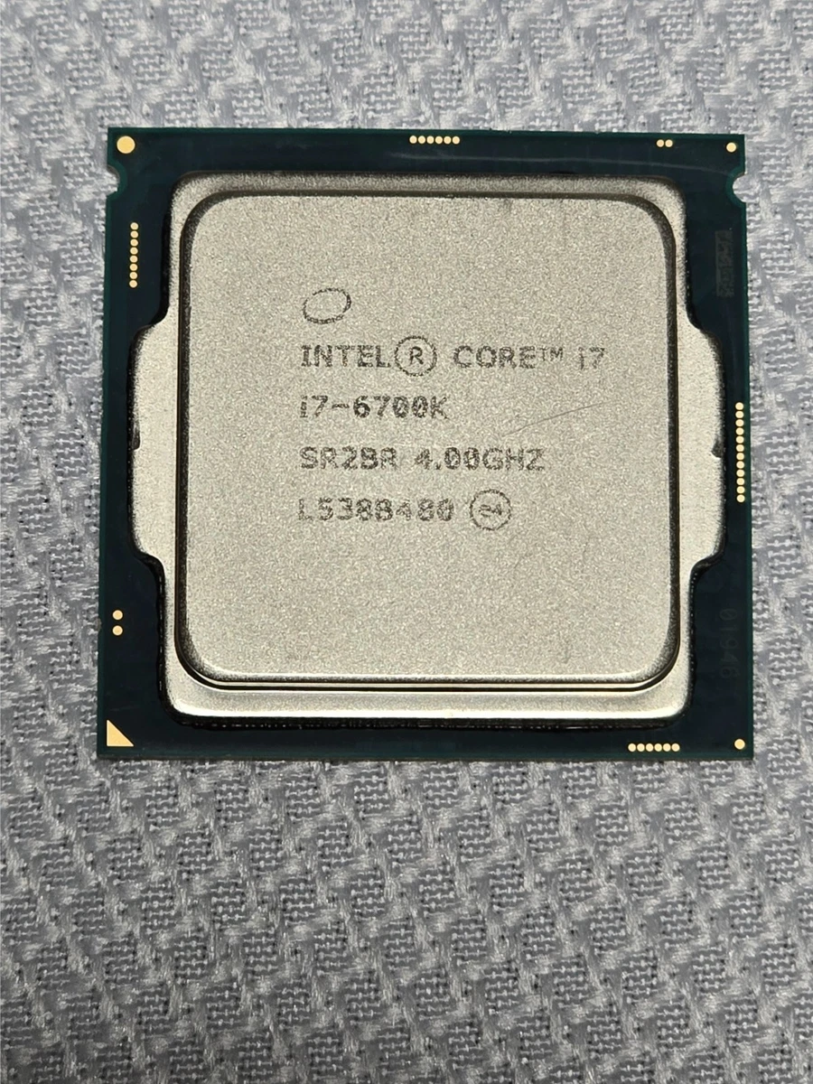 Intel Intel Core i7-6700K Processor Model Computer Processors LGA