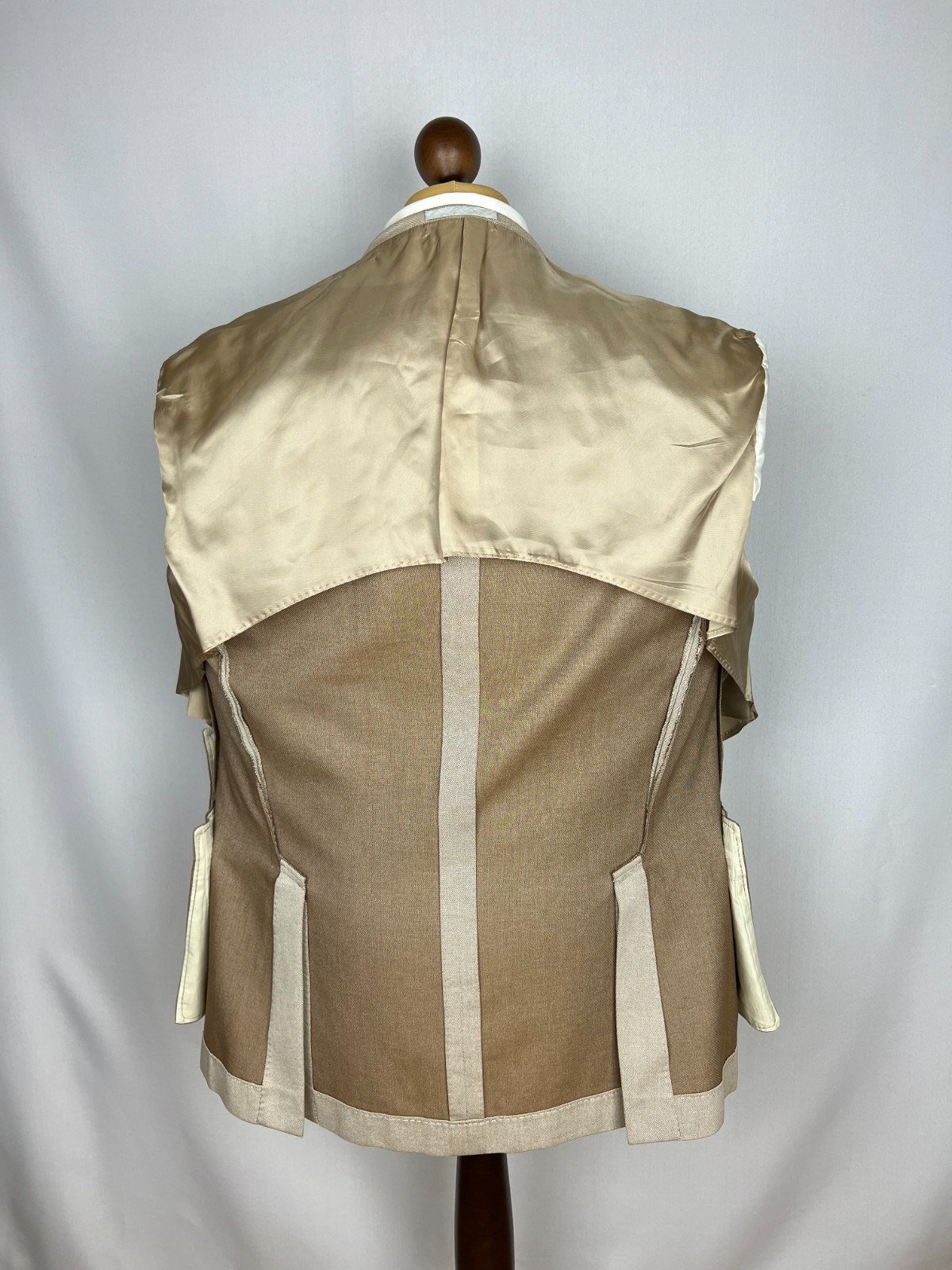 BRUNELLO CUCINELLI Light-Beige Solid 100% Cotton … - image 3