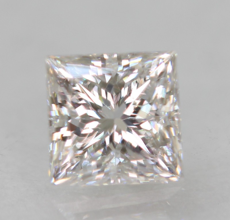 0.01 Carat D Color SI2 Princess Natural EARTH MINED Loose Diamond 1.45X1.34mm