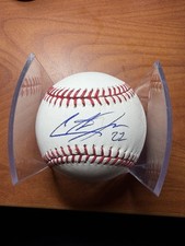 Carter Jensen Signed AUTOGRAPHED Rawlings OMLB Baseball Kansas City Royals