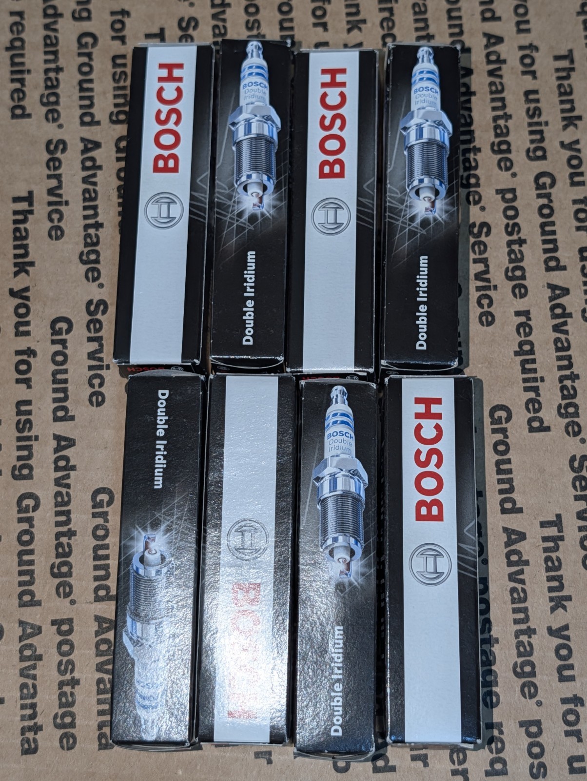 8 Bosch 9609 FR8MII33X Double Iridium Spark Plugs 0242230533 NEW