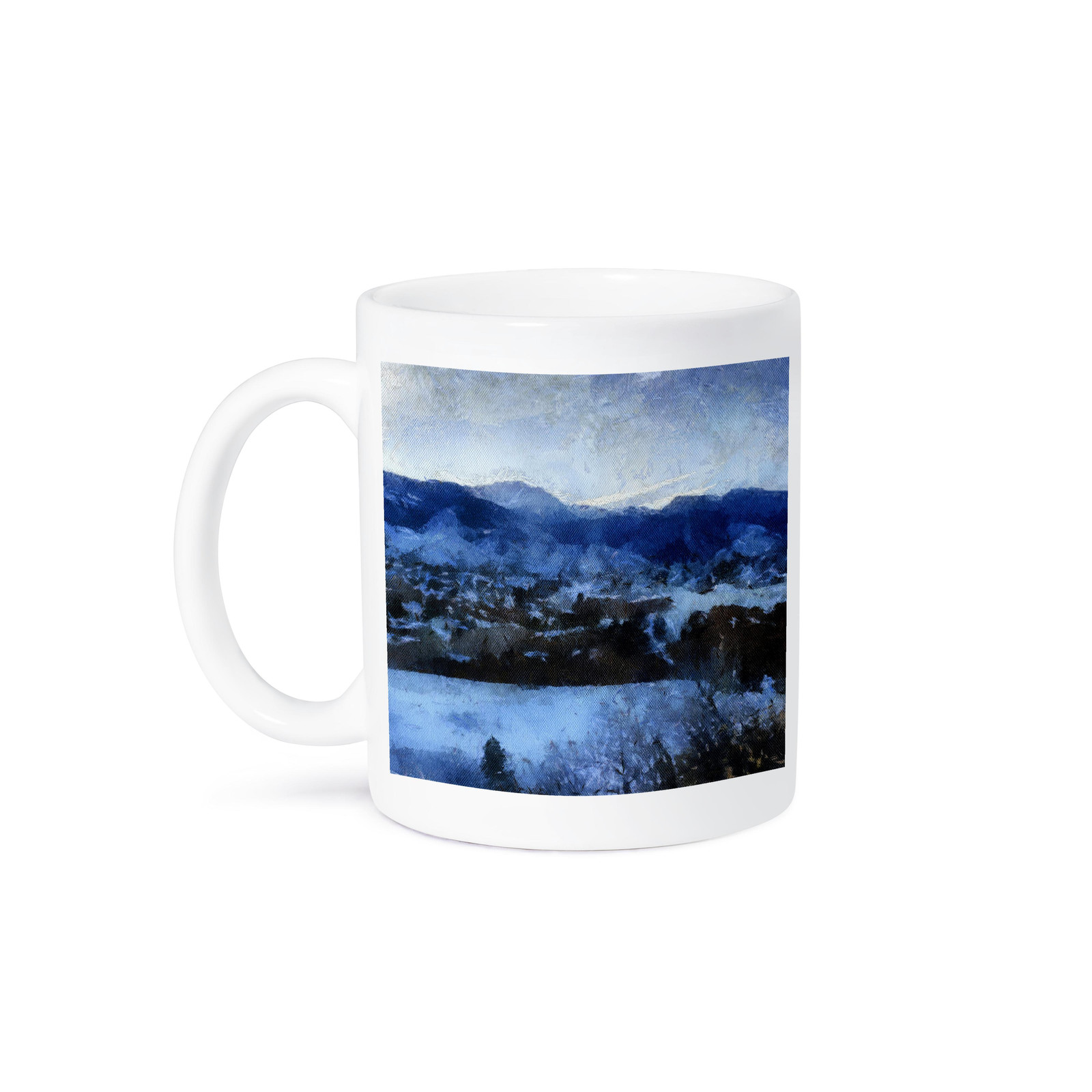 3dRose, Colorado Mountains Pikes Peak Sunset, Mug
