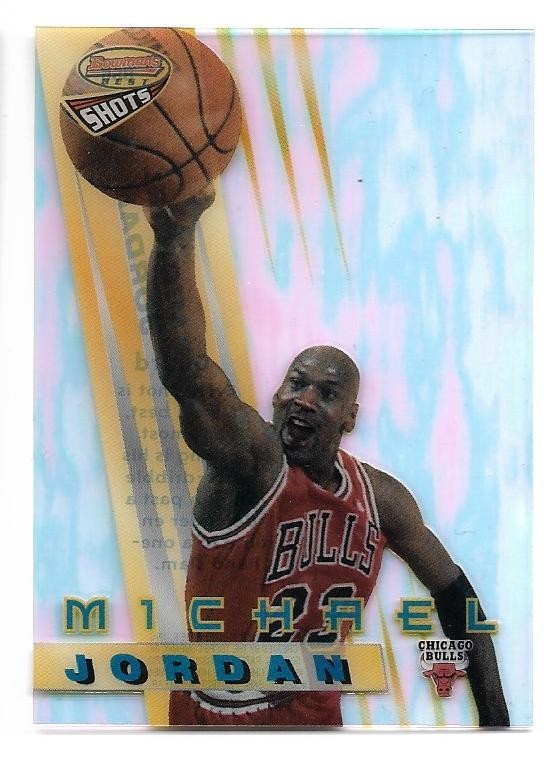 1996/97 Bowman's Best Shots Acetate #BS6 Michael Jordan BULLS